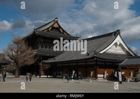 Higashi Honganji Tempel, Pavillions, Kyoto, Japan Stockfoto