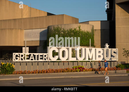 Greater Columbus Convention Center Ohio Stockfoto