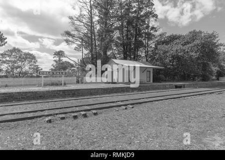 Colo Vale Railway Station Stockfoto