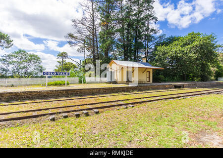 Colo Vale Railway Station Stockfoto