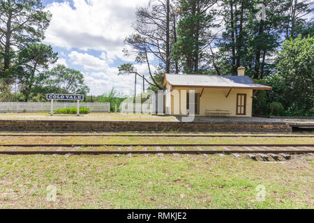 Colo Vale Railway Station Stockfoto