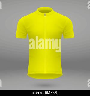 Shirt Vorlage für Trikot. Vector Illustration Stock Vektor