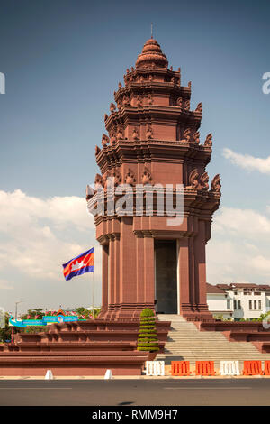 Kambodscha, Phnom Penh, 1958 Independence Monument, in Erinnerung an die Befreiung von der französischen Herrschaft im Jahr 1953 Stockfoto