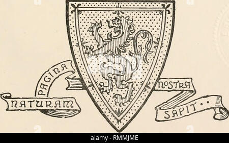 . Die Annalen der Scottish Natural History. Natural History; natürliche Geschichte - Schottland. Mitglied der Union der British Ornithologists' James W. H. TRAIL, M.A., M.D., F.R.S., F.L.S. PROFESSOR FÜR BOTANIK AN DER UNIVERSITÄT VON ABERDEEN WILLIAM ADLER CLARKE, F.L.S., F.R.S.E. Hüter DER NATÜRLICHEN GESCHICHTE ABTEILUNG, der Royal Scottish Museum, Edinburgh. EDINBURGH DAVID DOUGLAS, CASTLE STREET LONDON: R. H PORTER, 7 PRINCES ST., Cavendish Square. Bitte beachten Sie, dass diese Bilder aus gescannten Seite Bilder, die digital für die Lesbarkeit verbessert haben mögen - Färbung und Aussehen dieser extrahiert werden Stockfoto