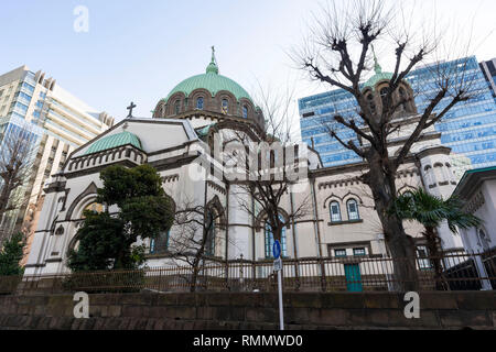 Heilige Auferstehung-Kathedrale in Tokio, Chiyoda-Ku, Tokyo, Japan Stockfoto