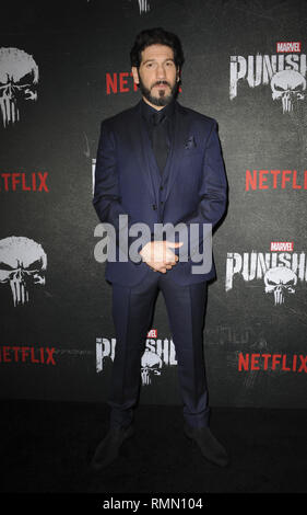 Special Screening von Wundern der Punisher Mit: Jon Bernthal Wo: Los Angeles, Kalifornien, Vereinigte Staaten, wenn: 14 Jan 2019 Credit: Apega/WENN.com Stockfoto