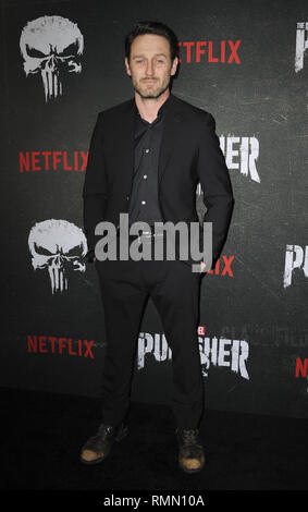 Special Screening von Wundern der Punisher Mit: Josh Stewart Wo: Los Angeles, Kalifornien, Vereinigte Staaten, wenn: 14 Jan 2019 Credit: Apega/WENN.com Stockfoto