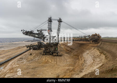 Bagger 288 Schaufelradbagger Stockfoto