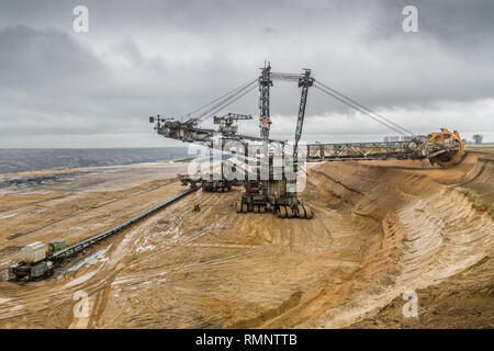 Bagger 288 Schaufelradbagger Stockfoto