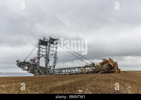 Bagger 288 Schaufelradbagger Stockfoto