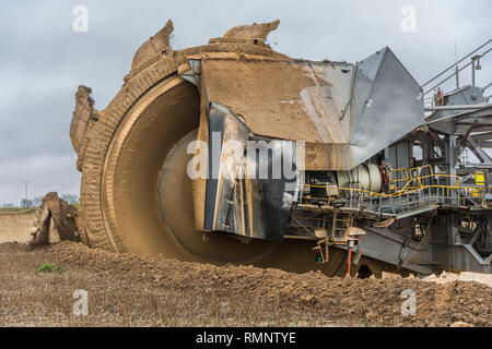 Bagger 288 Schaufelradbagger Stockfoto