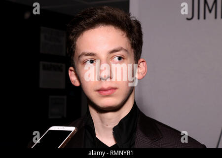 Die Jimmy Auszeichnungen Reunion Party im National Geographic Begegnungszentrum. Mit: Andreas Barth Feldman Wo: New York, New York, United States Wenn: 14 Jan 2019 Credit: Joseph Marzullo/WENN.com Stockfoto