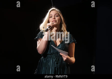 Die Jimmy Auszeichnungen Reunion Party im National Geographic Begegnungszentrum. Mit: Renee Rapp Wo: New York, New York, United States Wenn: 14 Jan 2019 Credit: Joseph Marzullo/WENN.com Stockfoto