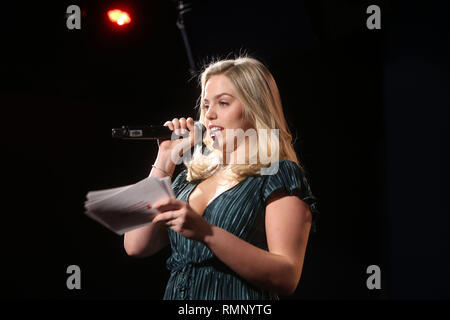 Die Jimmy Auszeichnungen Reunion Party im National Geographic Begegnungszentrum. Mit: Renee Rapp Wo: New York, New York, United States Wenn: 14 Jan 2019 Credit: Joseph Marzullo/WENN.com Stockfoto