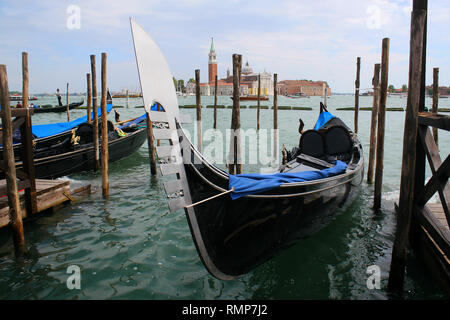 Ein typisch venezianisches Boot Stockfoto