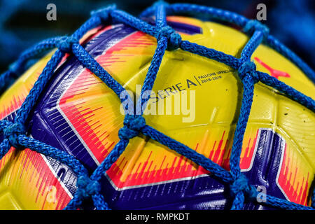 Turin, Italien. 15 Feb, 2019. Während der Serie ein Fußballspiel zwischen FC Juventus und Frosinone Calcio bei Allianz Stadion am 15 Februar, 2019 in Turin, Italien. Quelle: FABIO UDINE/Alamy leben Nachrichten Stockfoto