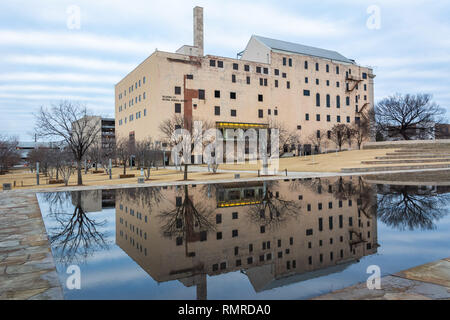 Oklahoma City, Oklahoma, Vereinigte Staaten von Amerika - 18. Januar 2017. Außenansicht des Oklahoma City National Memorial Museum in Oklahoma City, OK Stockfoto