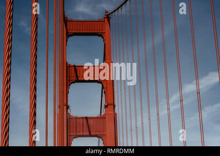 In der Nähe der Golden Gate Bridge Stockfoto