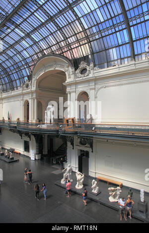 Chile, Santiago, Museo Nacional de Bellas Artes, Interieur, Stockfoto