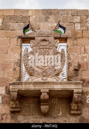 Aqaba Schloss, Detailansicht, Aqaba Governorate, Jordanien Stockfoto