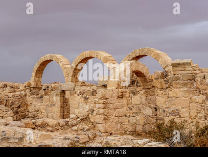 Umm ar-Rasas Ruinen, Amman Governorate, Jordanien Stockfoto