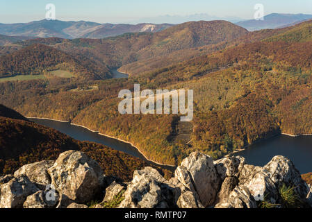 Ost Slowakei Landschaften im Herbst Stockfoto