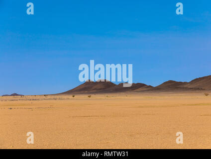 Wüste Landschaft, nördlichen Staat, Bayuda Wüste, Sudan Stockfoto
