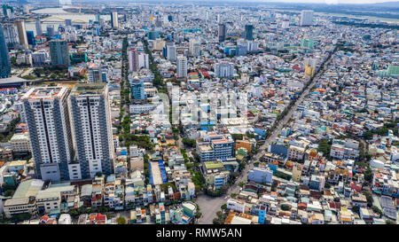 Antenne Stadtbild, Da Nang, Vietnam Stockfoto