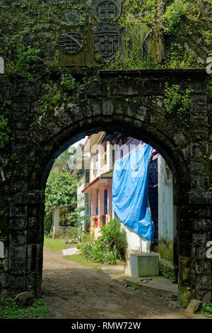 Revdanda Fort Tor, raigad, Maharashtra, Indien, Asien Stockfoto