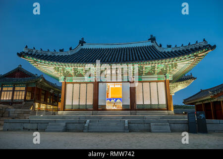 Traditionelle koreanische Palace Stockfoto