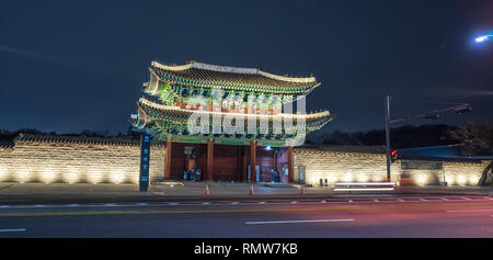 Traditionelle koreanische Palace Stockfoto