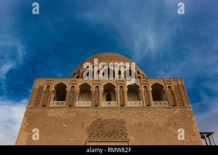 Das Mausoleum des Sultans Sanjar der Herrscher der Dynastie der großen Turkmen-Seljuks, Dar-ul-ahira (die andere Welt) Anerkannt als Perle der Islamischen archit Stockfoto