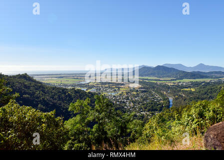 Ländliche Landschaft neben Cairns, Queensland, Australien Stockfoto