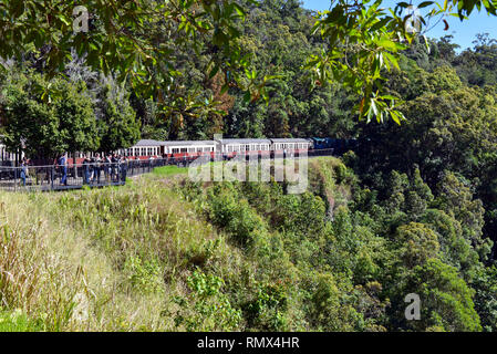 Kuranda Scenic Train-Fahrt, Australien Stockfoto