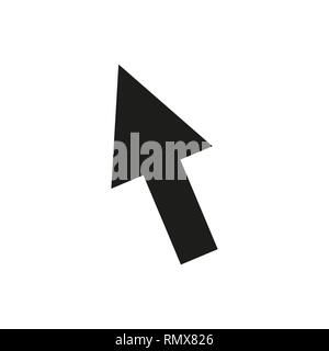 Symbol Cursor in trendigen Flat Style auf Hintergrund isoliert. Symbol logo, App, UI.line Symbol cursor Vector Illustration, Stock Vektor