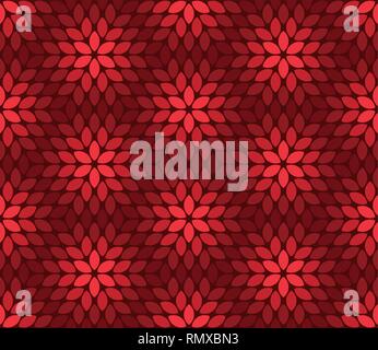 Vektor nahtlose Muster. Moderne, elegante abstrakte Textur. Wiederkehrende geometrische Fliesen Stock Vektor