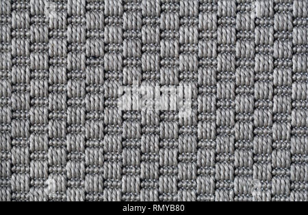 Textur für ein symmetrisches grauem Teppich. Schöne abstrakte Textur als Hintergrund, Tapete etc. Semicloseup Bild mit Makro Objektiv verwendet werden. Stockfoto