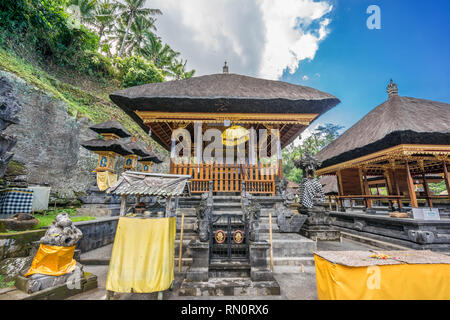 Pura Goa Gajah (Elephant Cave Tempel) auf der Insel Bali in der Nähe von Ubud befindet sich in Indonesien Stockfoto