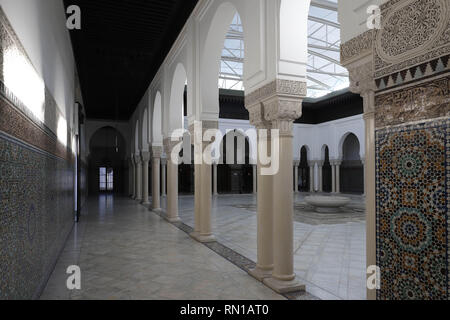 Große Moschee von Paris-muslimischen Tempel in Frankreich. Stockfoto