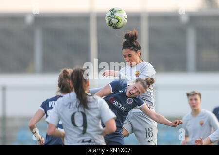 Foto Fabio Rossi/AS Roma/LaPresse 16/02/2019 Bergamo (Italien) Sport Calcio Orobica - Roma Campionato Serie A Femminile - Stadio Flaminio Centro Sportivo Nella Foto: Martina Piemonte Foto Fabio Rossi/AS Roma/LaPresse 16/02/2019 Bergamo (Italien) Sport Fussball Orobica - Roma Frauen Serie A - Stadio Flaminio Centro Sportivo In der Pic: Martina Piemonte Stockfoto