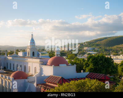 Die Altstadt der Stadt Ponce, Puerto Rico, Vereinigte Staaten. Stockfoto