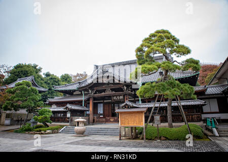 Sengagkuji Tempel, Tokio, Japan Stockfoto