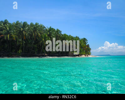 Insel Cayo Zapatilla in Bocas del Toro, Panama Stockfoto