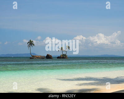 Kleine Insel in Bocas del Toro, Panama Stockfoto