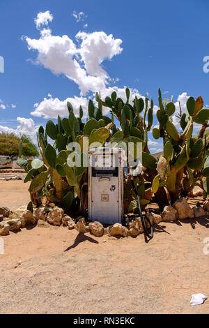 Die kleine Stadt von Solitaire in der Region Khomas Namibia Stockfoto