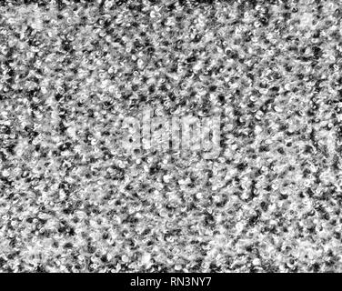 Echten Grey Heather boucle Gewebe aus Wolle strukturierten Hintergrund. Garne Stoffe Textur. Stockfoto