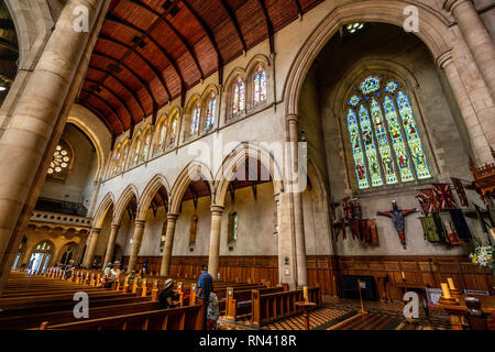 31. Dezember 2018, Adelaide South Australia: Innenansicht der Kathedrale St. Peter Kirche in Adelaide SA Australia Stockfoto