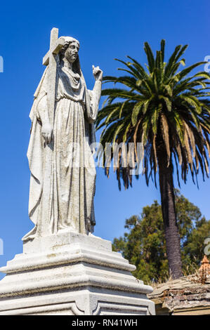 Saint Mary's Friedhof, Oakland, Kalifornien. Stockfoto