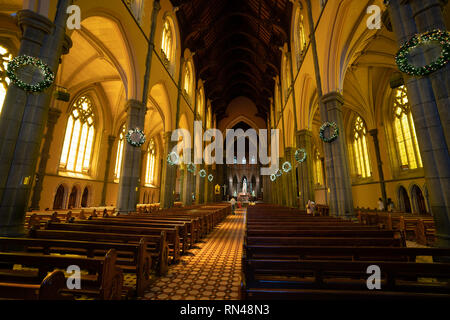 3. Januar 2019, Melbourne, Australien: Innenansicht der St. Patrick's Cathedral eine römisch-katholische Kathedrale Kirche in Melbourne, Victoria, Australien Stockfoto