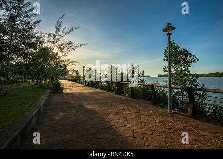 Telaga Luft an Kuching Sarawak entfernt Stockfoto